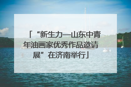 “新生力—山东中青年油画家优秀作品邀请展”在济南举行