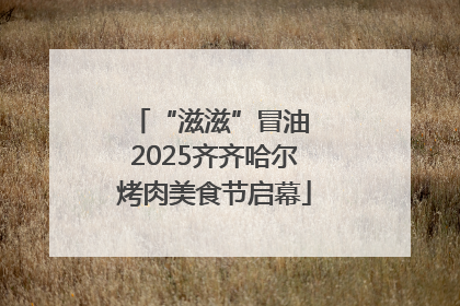 “滋滋”冒油 2025齐齐哈尔烤肉美食节启幕