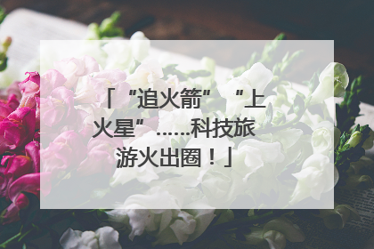 “追火箭”“上火星”……科技旅游火出圈！