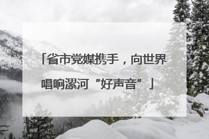 省市党媒携手，向世界唱响漯河“好声音”