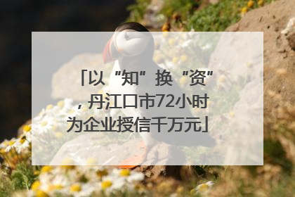 以“知”换“资”，丹江口市72小时为企业授信千万元