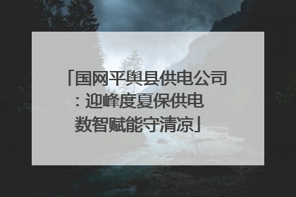 国网平舆县供电公司：迎峰度夏保供电  数智赋能守清凉