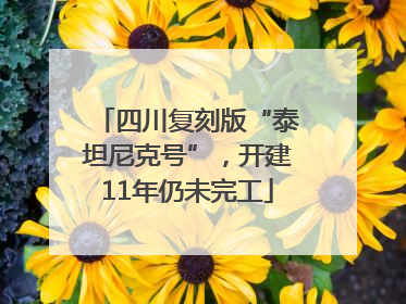 四川复刻版“泰坦尼克号”，开建11年仍未完工