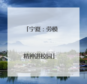 宁夏：劳模精神进校园