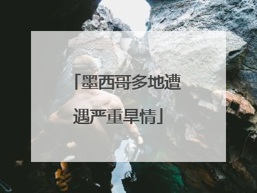 墨西哥多地遭遇严重旱情
