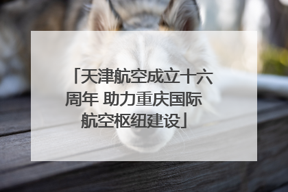 天津航空成立十六周年 助力重庆国际航空枢纽建设