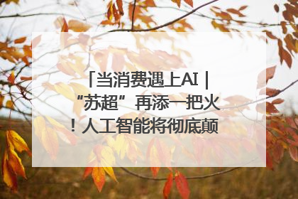 当消费遇上AI｜“苏超”再添一把火！人工智能将彻底颠覆绿茵场？