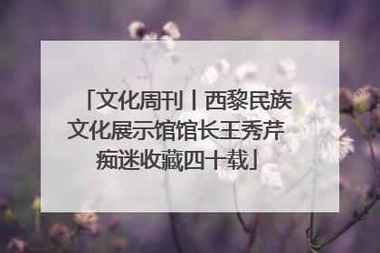 文化周刊丨西黎民族文化展示馆馆长王秀芹痴迷收藏四十载