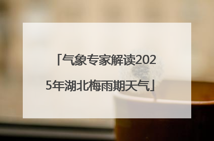 气象专家解读2025年湖北梅雨期天气