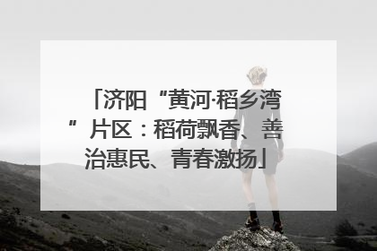 济阳“黄河·稻乡湾”片区：稻荷飘香、善治惠民、青春激扬