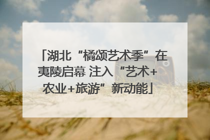 湖北“橘颂艺术季”在夷陵启幕 注入“艺术+农业+旅游”新动能