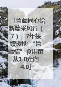 鲁疆同心绘新篇采风行（7）｜7年接续援助 “鲁疆情”食用菌从1.0走向4.0