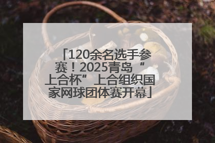 120余名选手参赛！2025青岛“上合杯”上合组织国家网球团体赛开幕